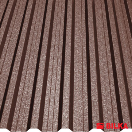 T18 trapézlemez RAL 8017 csokoládé barna grandemat 0,40 mm