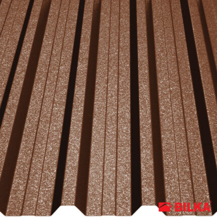 T35 trapézlemez RAL 8004 téglavörös grandemat 0,40 mm