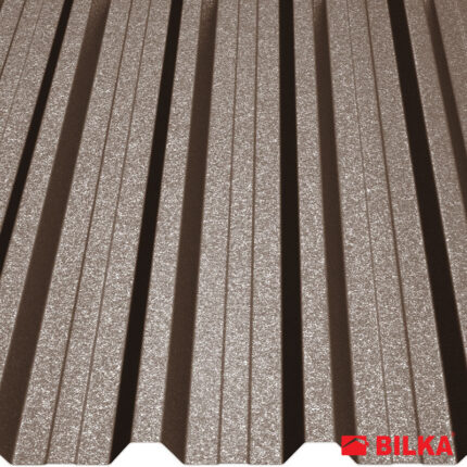 T35 trapézlemez RAL 8019 sötét barna grandemat 0,40 mm