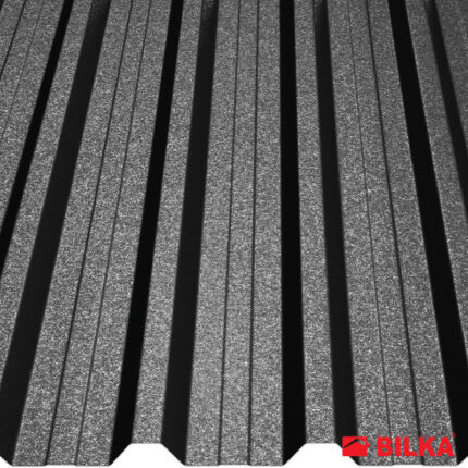 T35 trapézlemez RAL 9005 fekete grandemat 0,40 mm