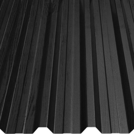 T35 trapézlemez RAL BLACK wood wood 0,40 mm