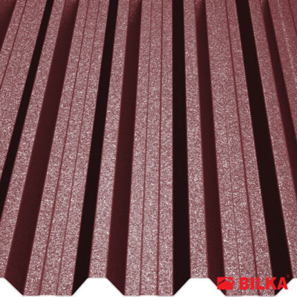 T45 trapézlemez RAL 3005 borvörös grandemat 0,40 mm