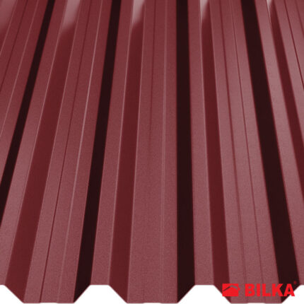 T45 trapézlemez RAL 3005 borvörös matt 0,40 mm