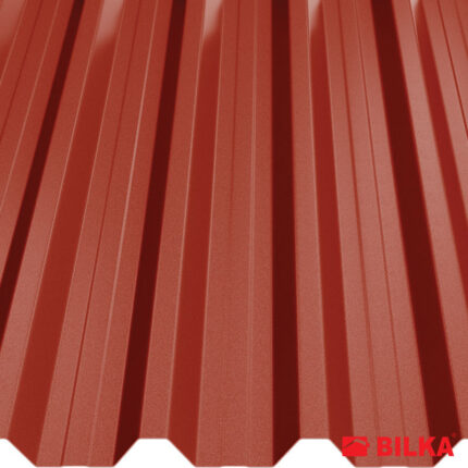 T45 trapézlemez RAL 3009 oxidvörös matt 0,40 mm