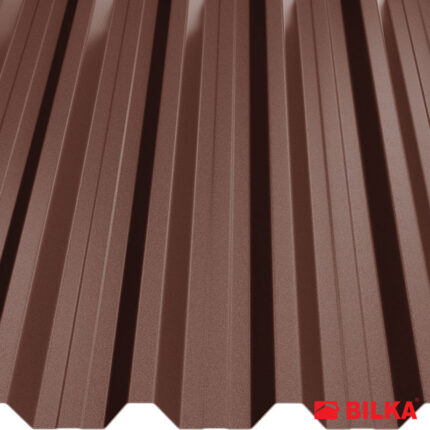 T45 trapézlemez RAL 8017 csokoládé barna matt 0,40 mm