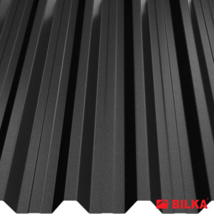 T45 trapézlemez RAL 9005 fekete matt 0,40 mm