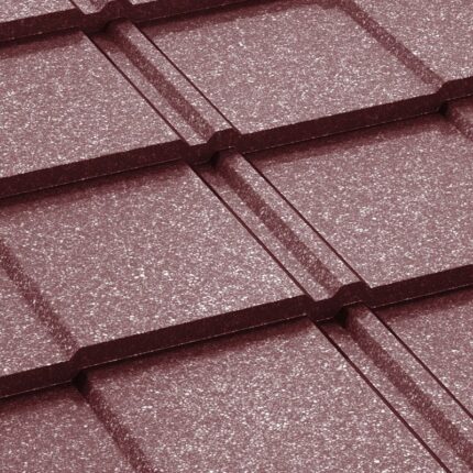 BRITANIC cserepeslemez RAL3005 borvörös 0,45 mm Grandemat