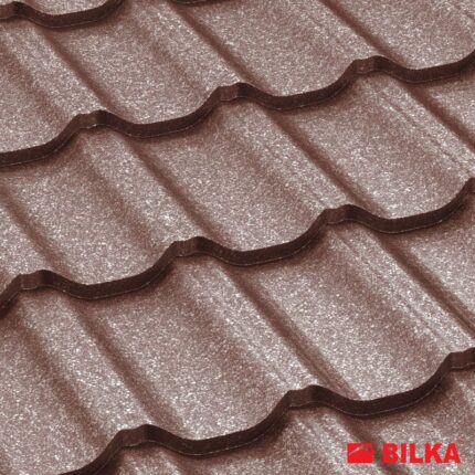 GOTIC cserepeslemez RAL8017 csokoládébarna 0,45 mm Grandemat