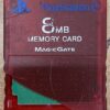 PS2 8MB Memóriakártya Piros (Használt)