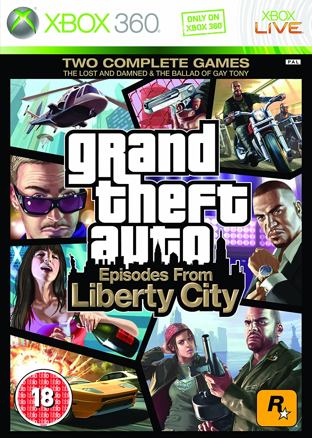 GTA Episodes From Liberty City Xbox One Kompatibilis (Használt)