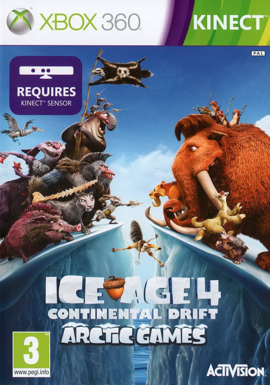 Ice Age 4 Continental Drift Arctic Games Kinect (Használt)