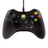 Xbox 360/PC Vezetékes Fekete Gyári Kontroller (Használt)